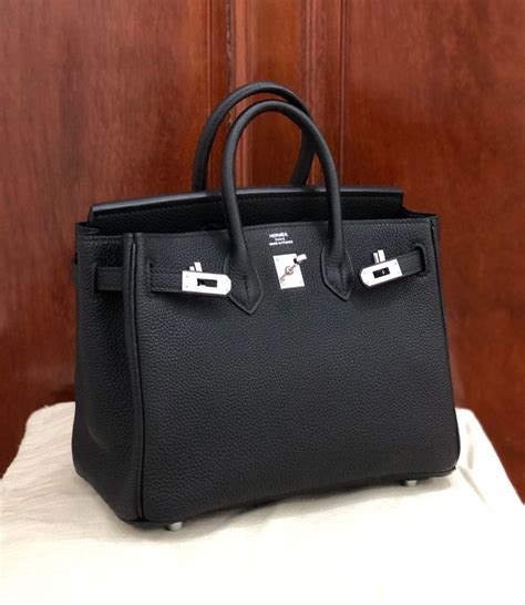 silver birkin 25 bags.